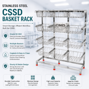 Stainless Steel Basket Rack