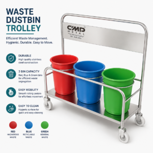 Waste Dustbin Trolley - 1500