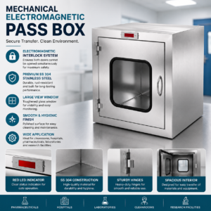 electromagnetic pass box mechanical pass box