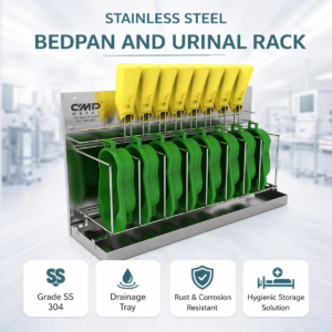 Hospital Bedpan Storage Stand