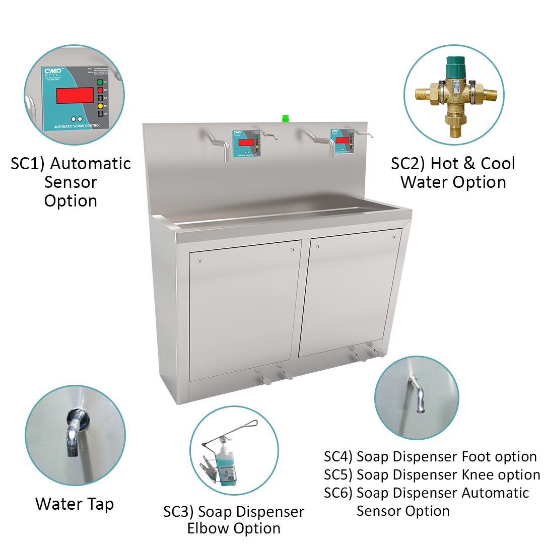 Surgical Scrub Sink 500 & 800