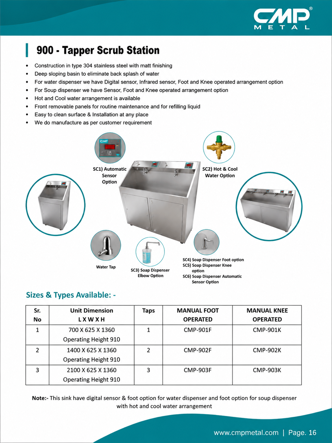 Tapper Scrub Station - 900 - Image 5