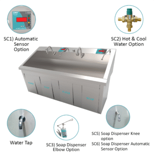 Tapper Wall Mounted Sink - 1100