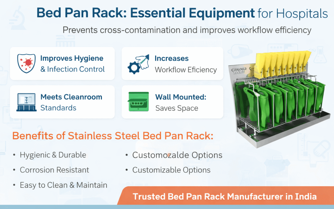 Bed Pan Rack: Essential Hospital Equipment for Hygiene & Infection Control