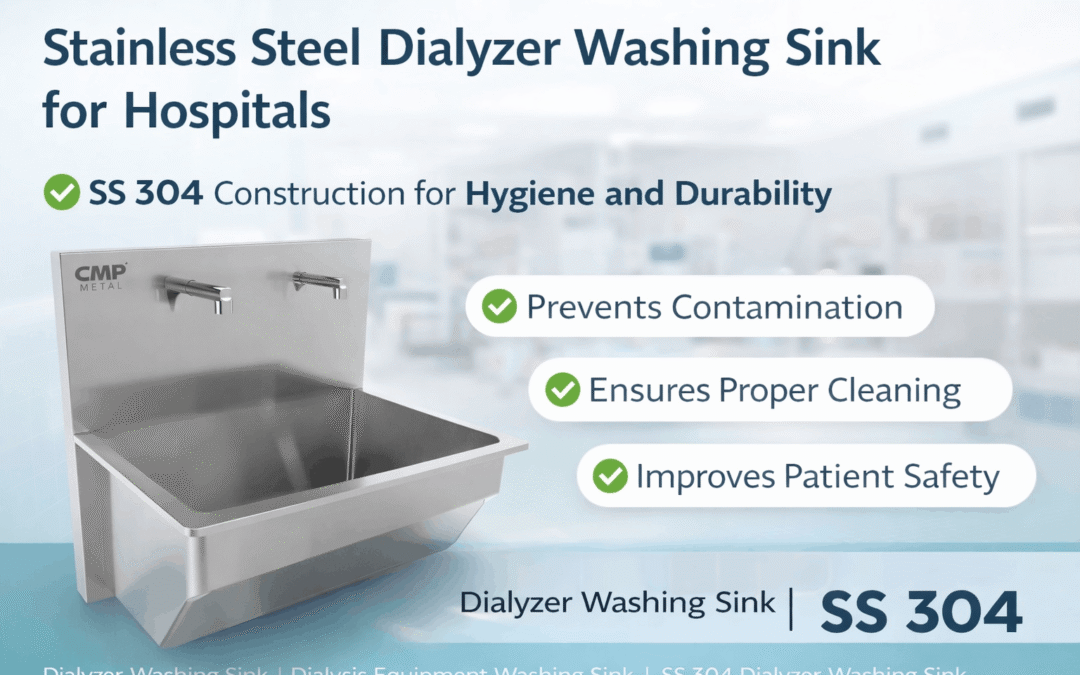 Stainless Steel Dialyzer Washing Sink: Essential Solution for Safe Dialysis Equipment Cleaning