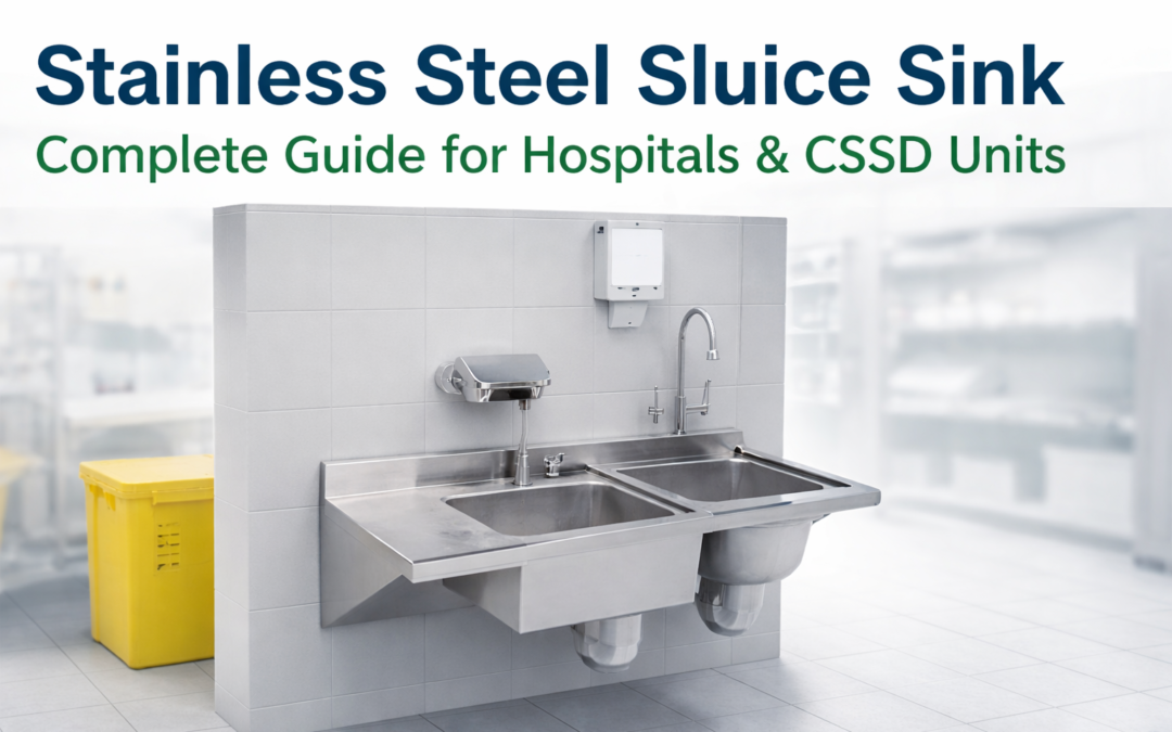Stainless Steel Sluice Sink: Complete Guide for Hospitals & CSSD Units