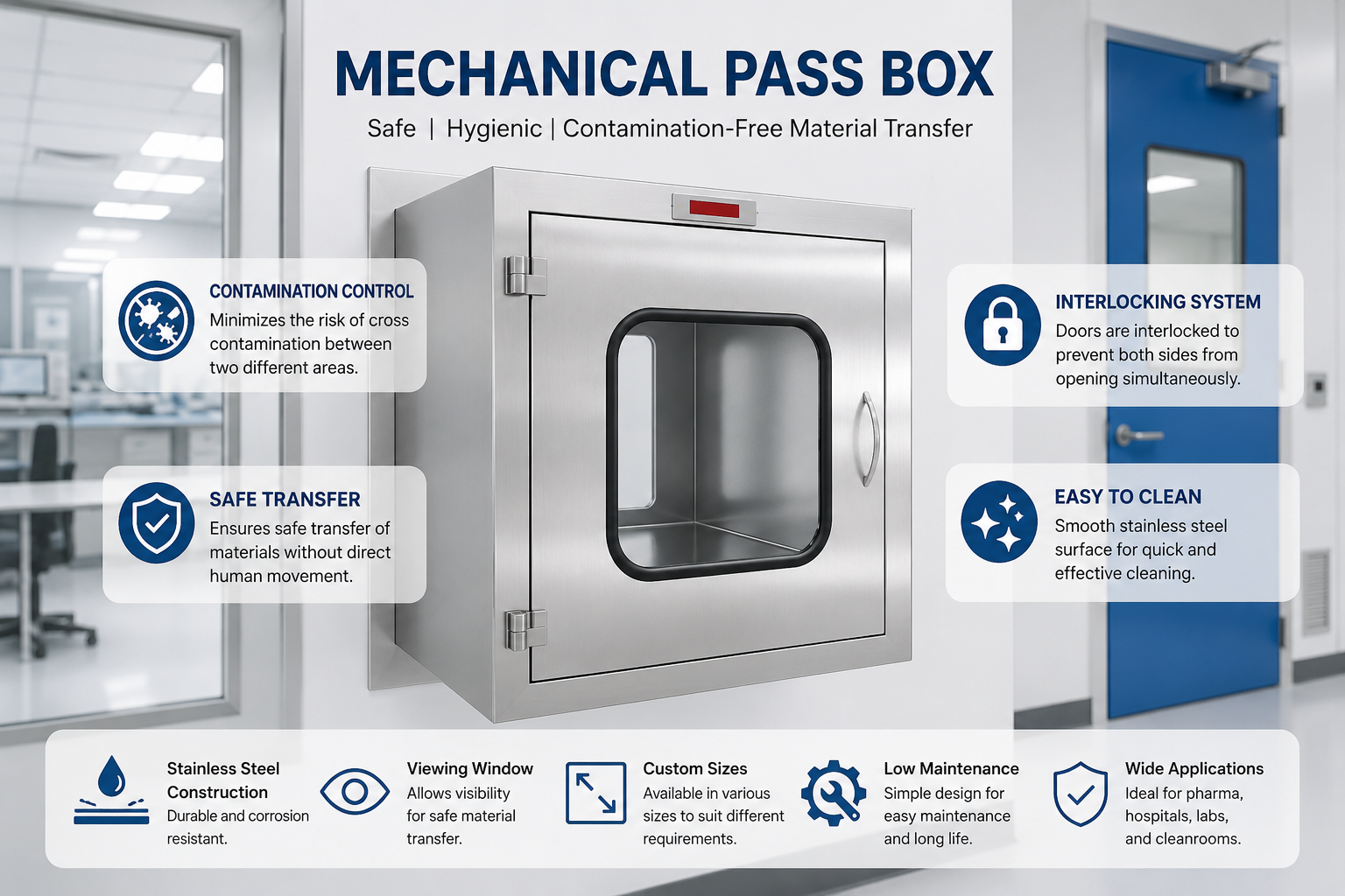 Mechanical Pass Box Manufacturer