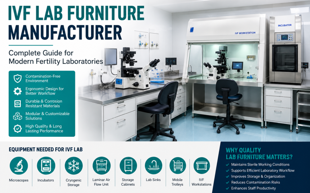 IVF Lab Furniture Manufacturer – Complete Guide for Modern Fertility Laboratories