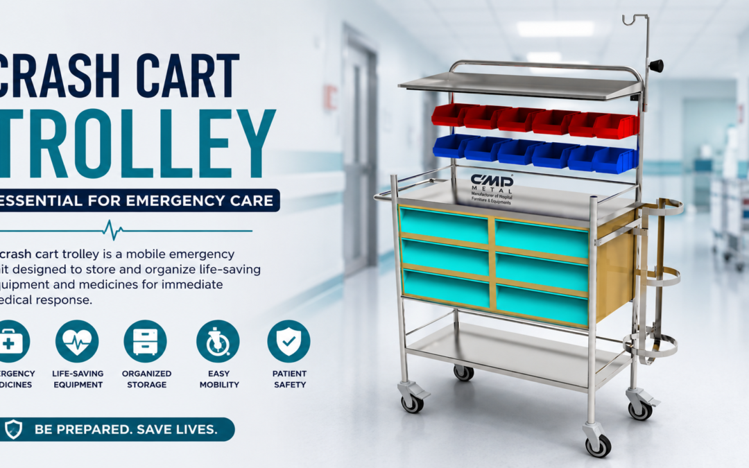 Crash Cart Trolley: The Complete Guide for Hospitals & Emergency Care
