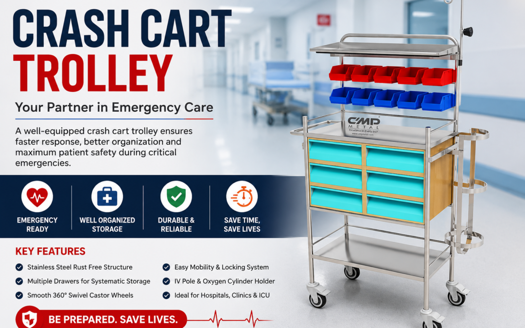 Crash Cart Trolley: Complete Guide to Equipment, Arrangements, and Checklist