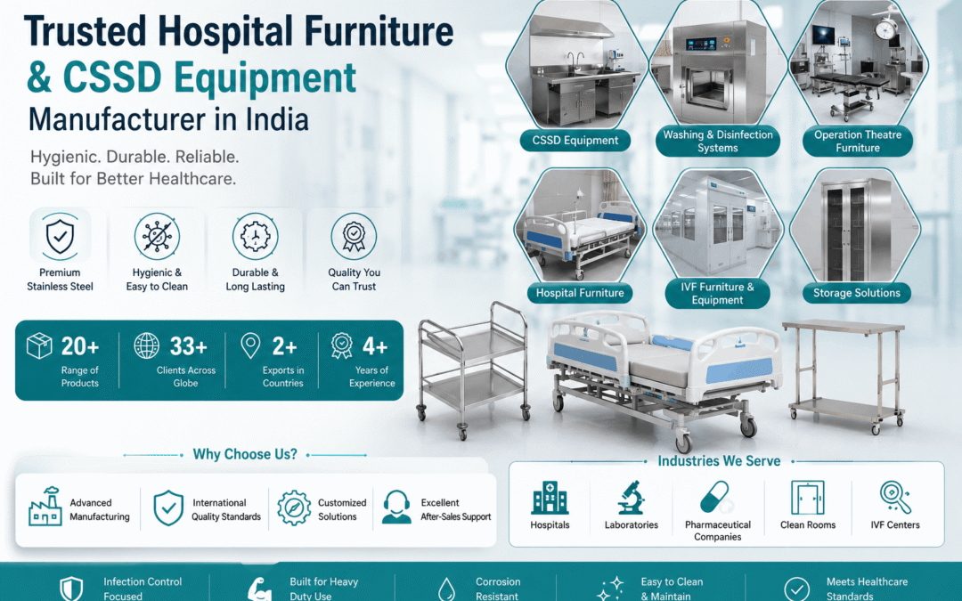 Hospital Furniture Manufacturer in India: Complete Guide for Modern Healthcare Facilities