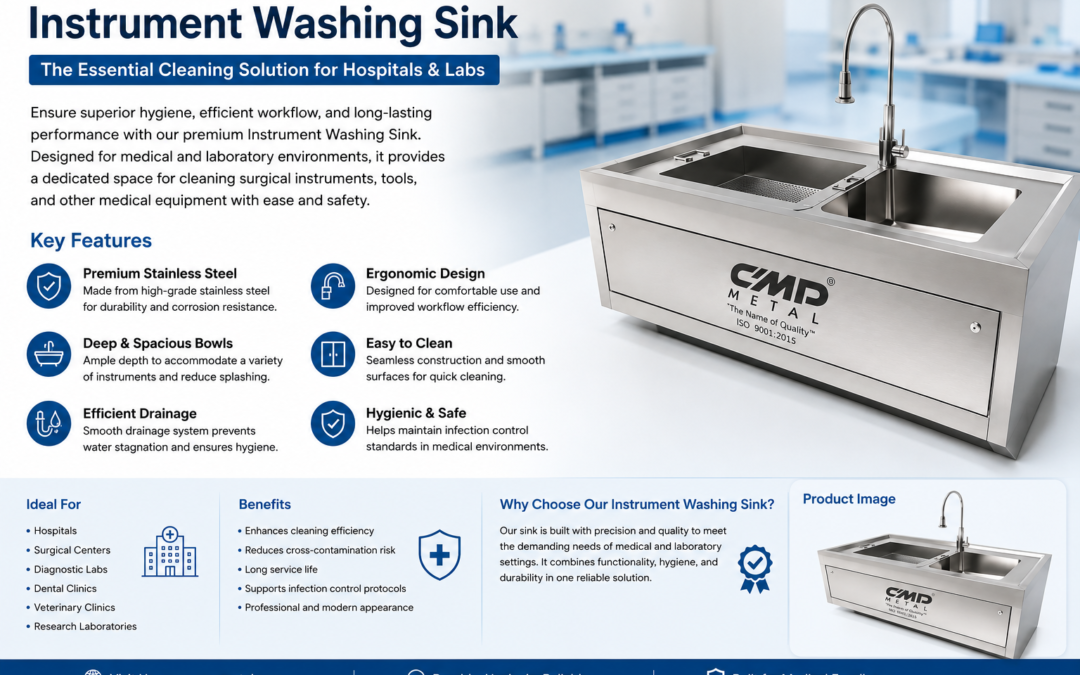 Instrument Washing Sink: Complete Guide for Medical & Surgical Facilities
