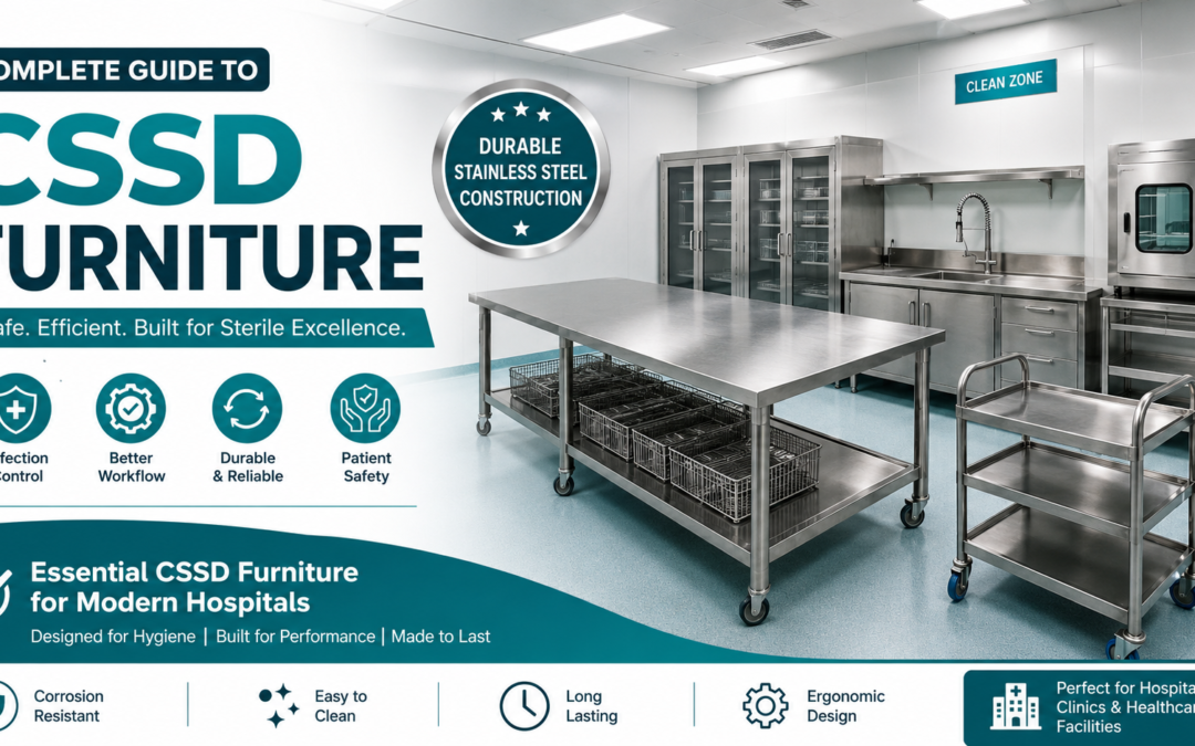 CSSD Furniture: Complete Guide to Safe, Efficient & Modern Sterile Processing