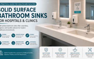 Solid Surface Bathroom Sinks: A Practical Guide for Healthcare Facilities