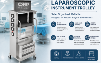 Laparoscopic Instrument Trolley: Safe and Efficient Surgical Instrument Storage