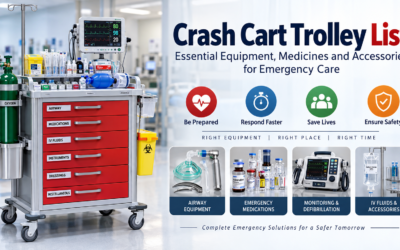Crash Cart Trolley List: Essential Equipment, Medicines and Accessories
