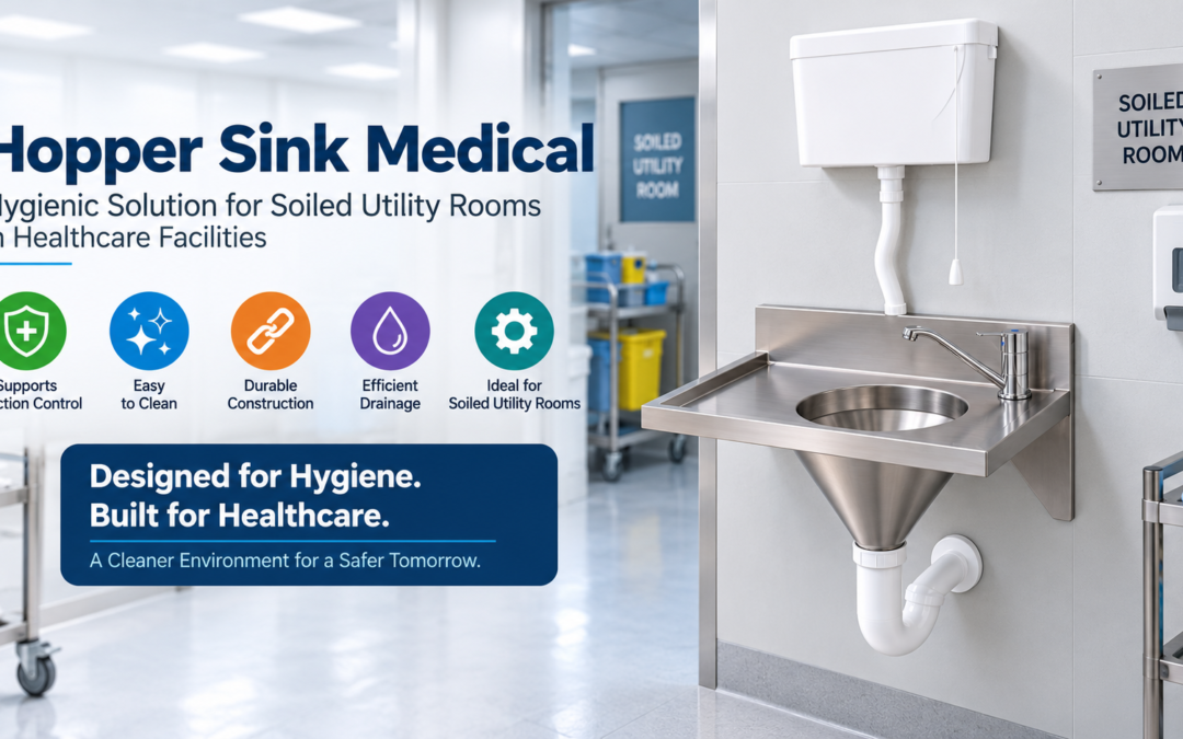 Hopper Sink Medical: Complete Guide for Hospital Soiled Utility Rooms