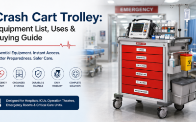 Crash Cart Trolley: Equipment List, Benefits, Uses and Buying Guide
