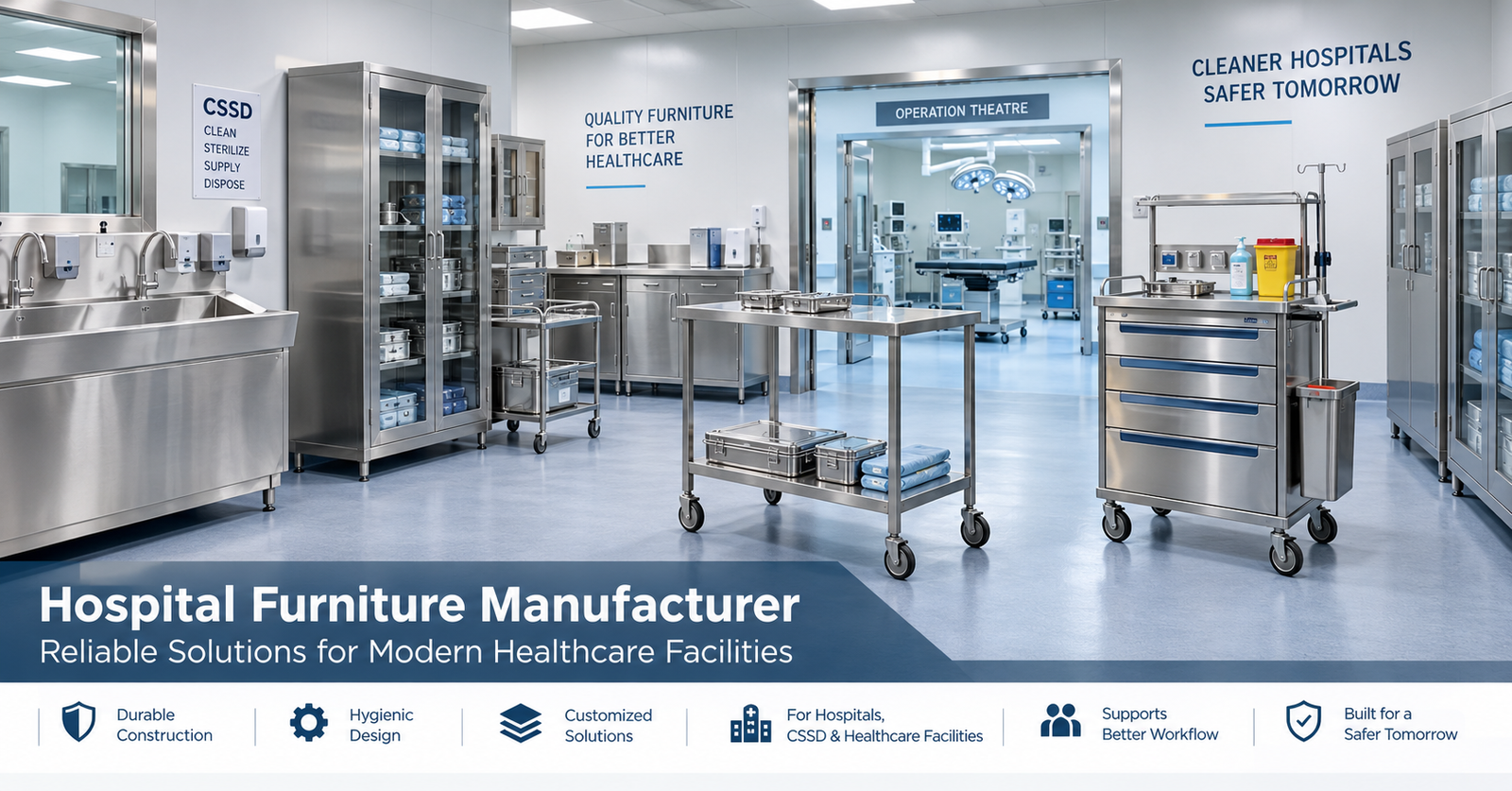 Hospital Furniture Manufacturer for Modern Healthcare Facilities