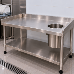 Soiled Dish Collection Table
