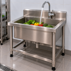 Stainless Steel Vegetable Wash Sink Manufacturer India