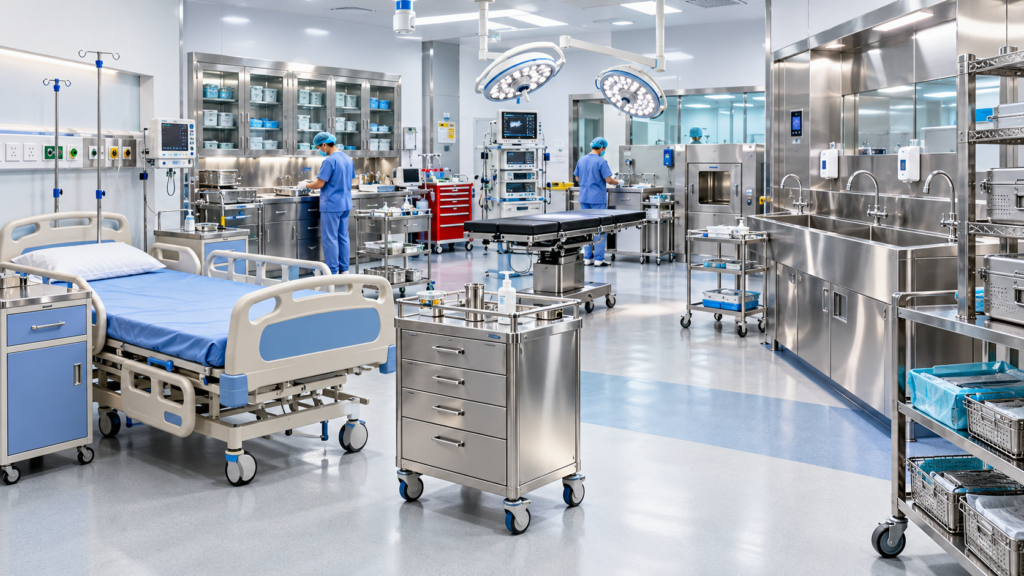 Hospital Furniture Manufacturer in India: Quality, Features and Buying Considerations