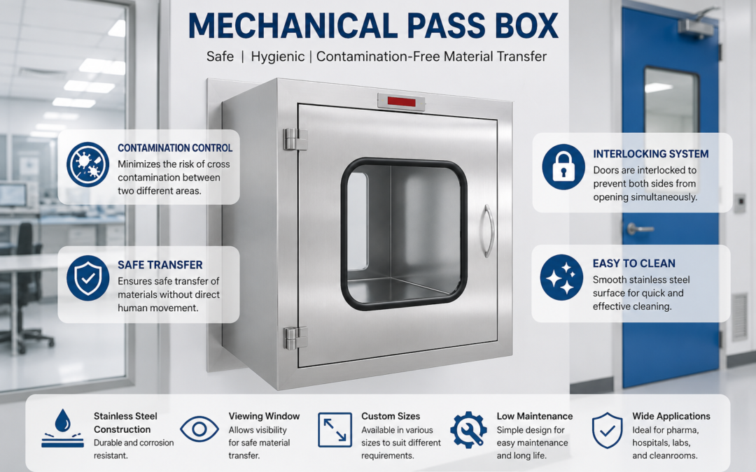 Mechanical Pass Box Manufacturer: Complete Guide for Cleanroom & Hospital Use